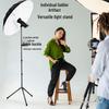 2025 Reverse Fold Light Stand: Portable Fill Light for Photography, Film, TV & Live Streaming