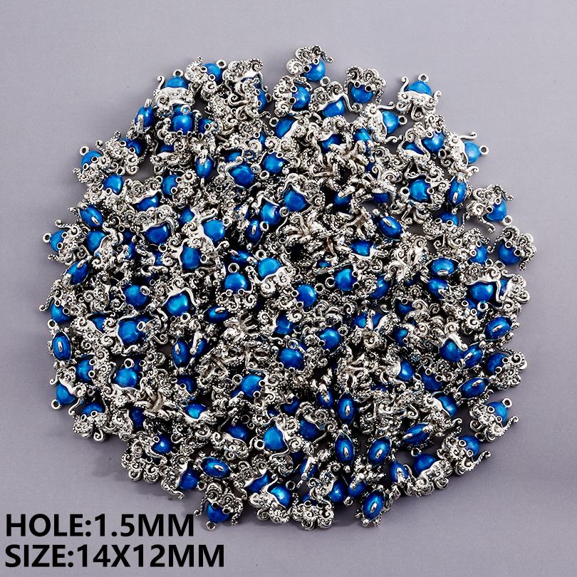 

5pcs Enamel Charm Ladybug Bee Croissant Ice Cream Charms For Jewelry Making Supplies Food/Animal Pendant 3D Banana DIY Materials