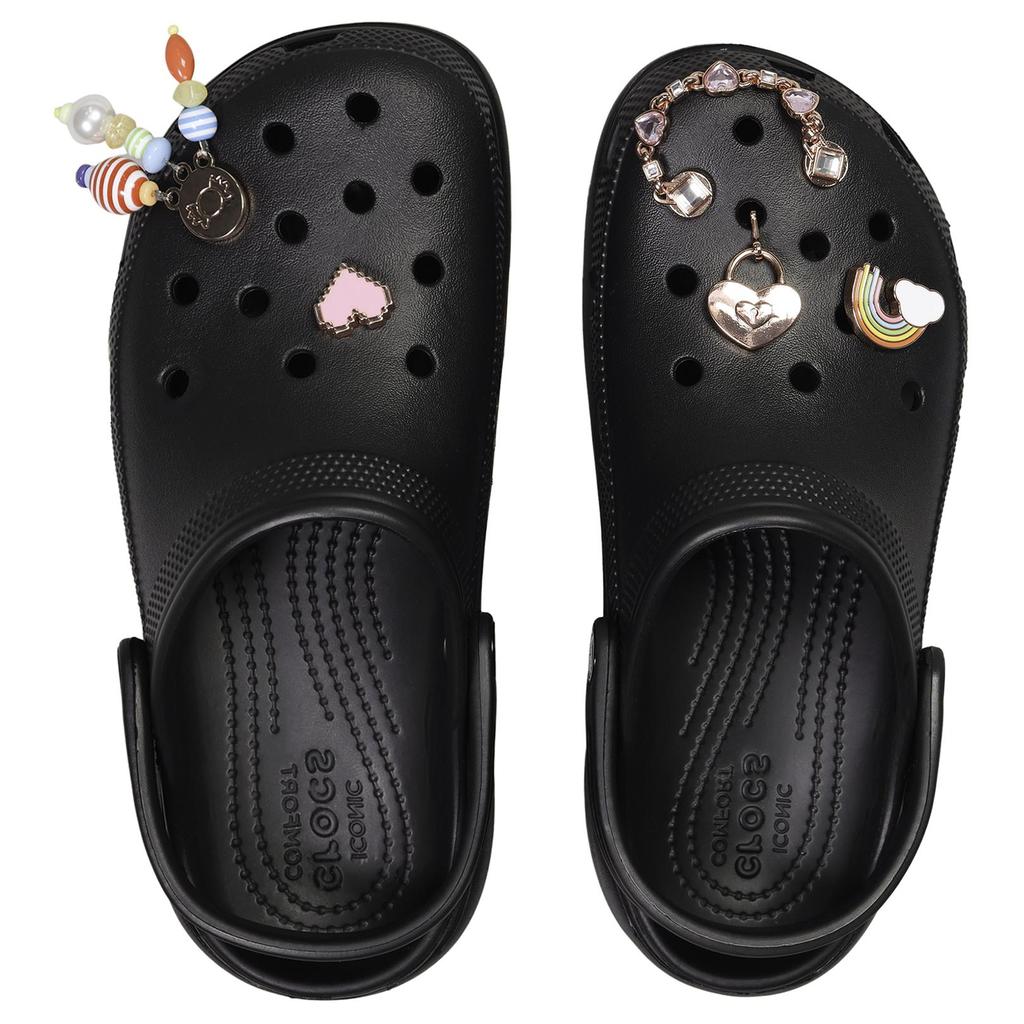 Crocs Classic Platform Clog Black Women Sneakers 206750-001