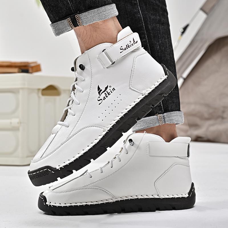 Leather Shoes Casual Sneakers Men Shoes Driving Comfortable Split Leather Shoes Men Loafers Moccasins Tooling Shoes