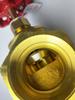 4-Point DN15 All-Copper Shut-Off Valve, 1-Inch High Temperature Steam & Air Conditioning Water Meter Switch Valve
