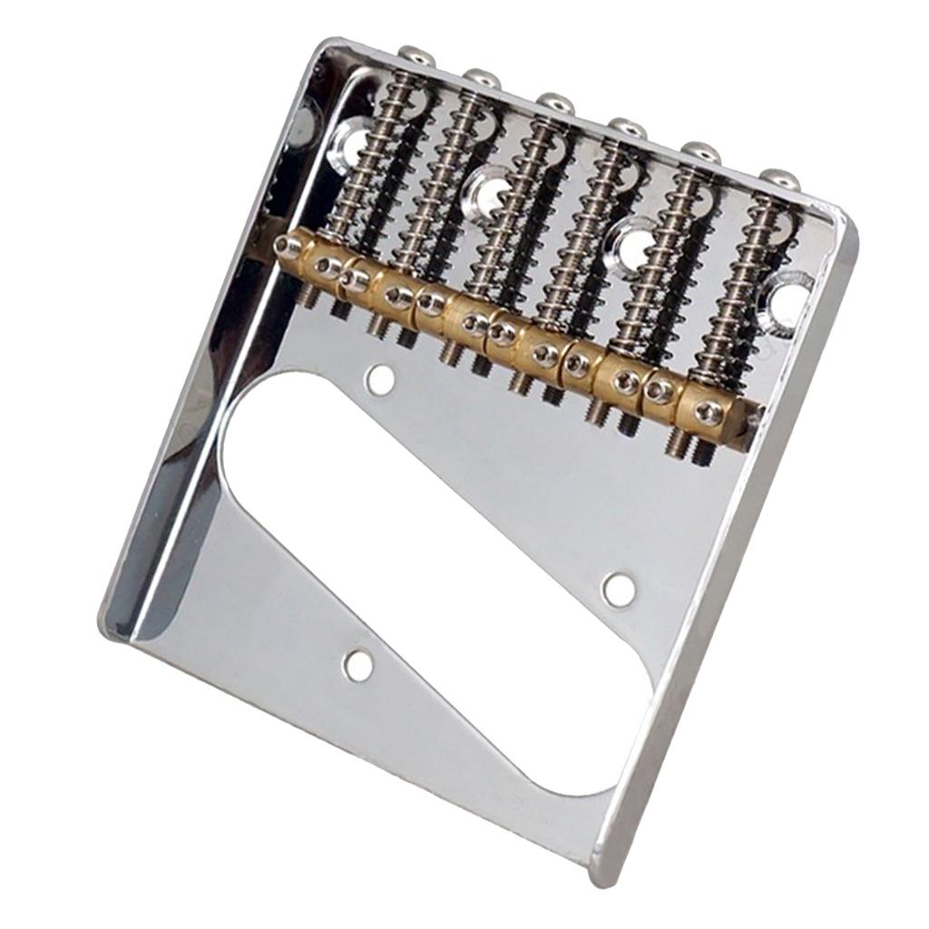 L Shaped Electric Guitar Bridge Saddle Fixing Guitar Bridge Guitar Bridge 6 Strings Electric Guitar Bridge Screws Set