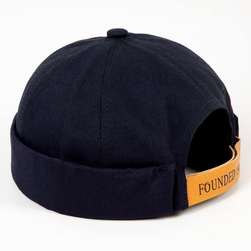 Hat Men'S Summer Melon Hat Landlord Hat Street Hipster Hipster Hip Hat Brimeless Female Yuppie Fashion Floor Hat