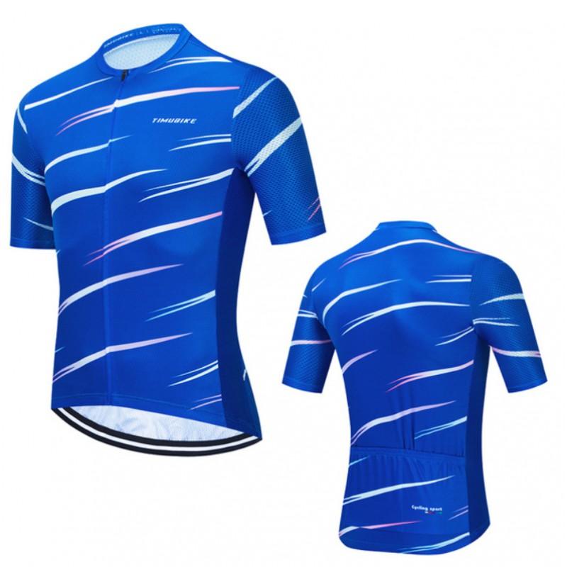 Men Women Cycling Jersey Short Sleeve Bike Shirt Breathable Quick Dry Road Mountain Riding