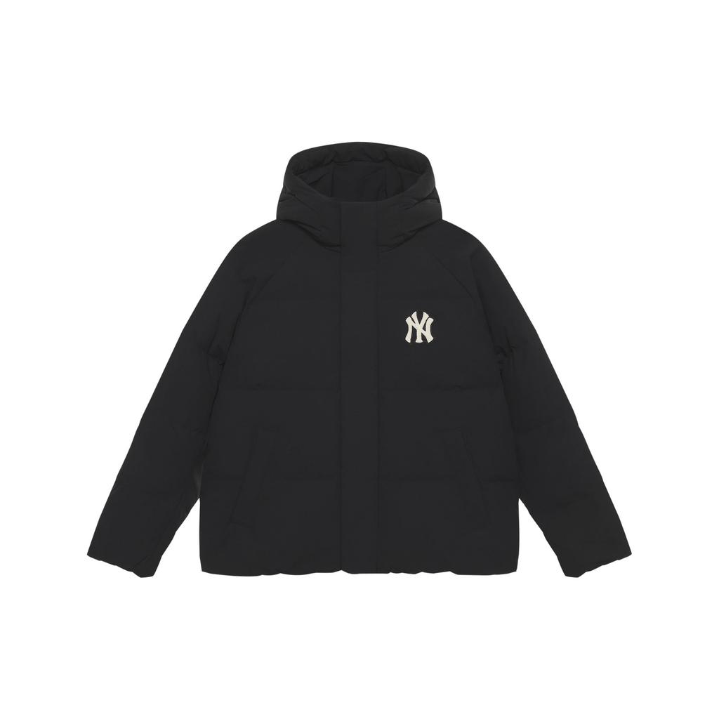 MLB Preppy Style Collection New York Yankees FW24 Down Jacket Unisex Black 3ADJV1046-50BKS
