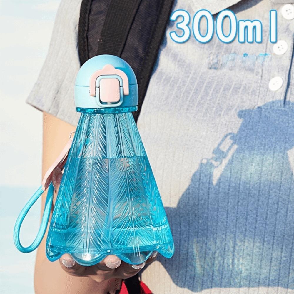 

Пластиковый стакан для фитнес-напитков 300 мл, спортивный стакан для воды, мини-чайник, бутылка для воды для бадминтона, для улицы синий