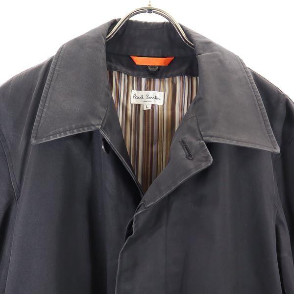 Paul Smith Made In Japan with Liner Stainless Collar Coat L Black Men's Used