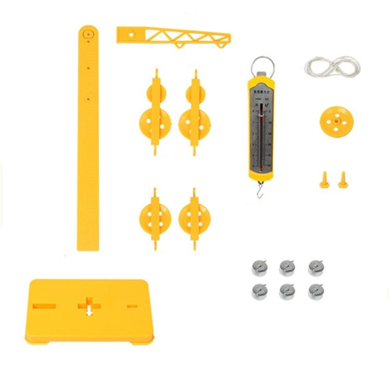 

Набір для експериментів з механіки: блоки та важелі для учнів від 8 років, Навчальні посібники з принципів фізичної механіки для вчителів 1