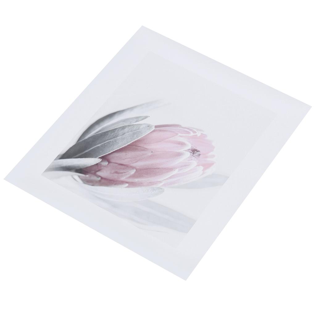 Rahmenloses rosa Blumen Leinwand Wanddekoratives Bild für Schlafzimmer Wohnzimmer Büro Küche