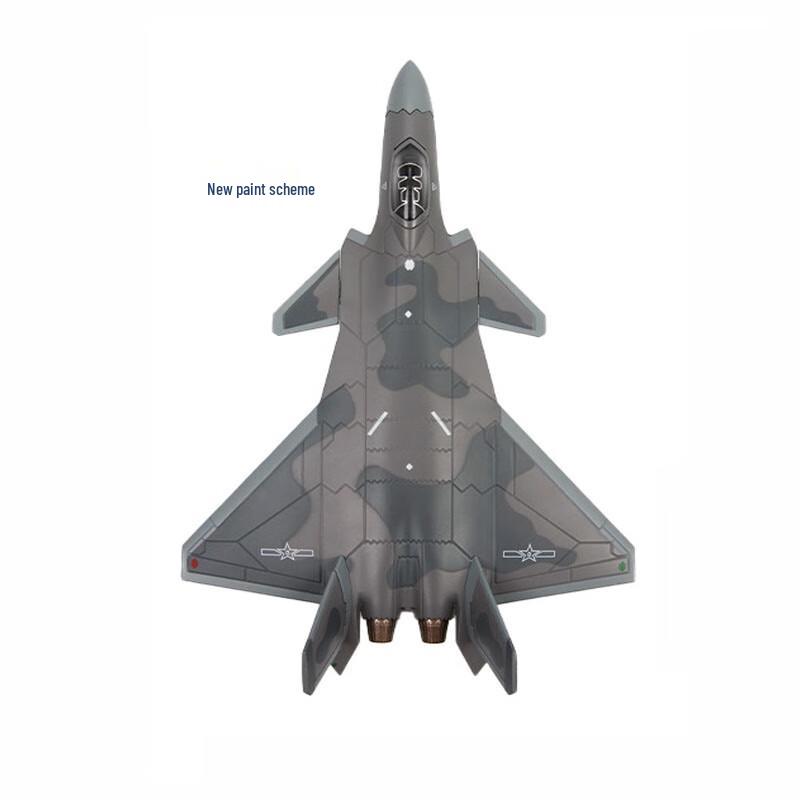 J-20 Stealth Fighter Jet Alloy Model (1:100 Scale)