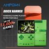 TRIMUI Brick Hammer Portable Handheld Game Player CNC Full Metal 3.2'' IPS Screen Retro Games Linux System Video Gaming Device