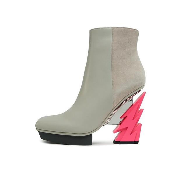 Ankle Boots United Nude Glam Square 1075079816, White