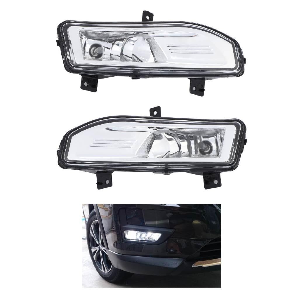 Nissan T32 NOTE E12 LEAF ZE1 SERENA C27 Compatible Genuine Type Fog Lamp Fog Light Repair Replacement Maintenance Fog Left and Right Set X-TRAIL / / /