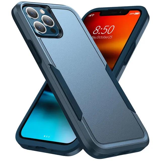 Hybrid Heavy Duty Armor for IPhone 16 Pro Max 15 14 13 12 11 XR XS 7 8 Plus Otter Case Box Hard Full Protection Military Shockproof Cover