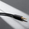 Heavy Duty 2.5mm Audios Cable with 4Pole TRRS Plugs Builts with Gold Plate Terminals OFC Conductors for Clear Audios