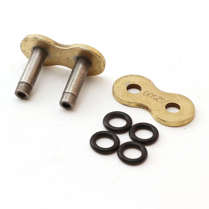 Motorcycle chain buckle link 420 428 520 525 530 heavy duty chain connector main joint link with O-ring chain lock