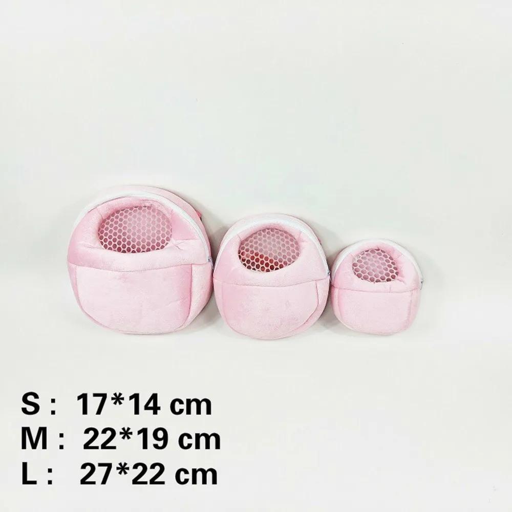 New Warm Travel Walking Small Animal Transport Vehicle Hamster Travel Bag Totoro Guinea Pig Rabbit Breathable Transport Cage