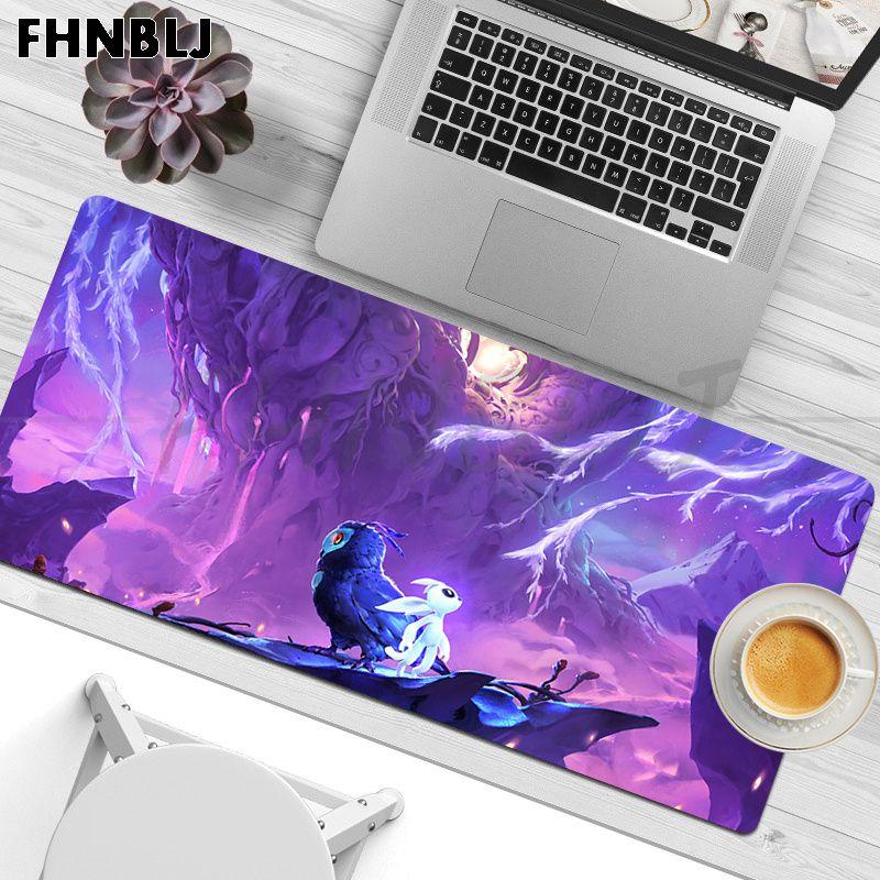 

Ori And The Blind Forest Girl Pad Rubber Mouse Durable Desktop Mousepad Size For Kawaii Desk Teen Girls For Bedroom LockEdge 180x220x2mm