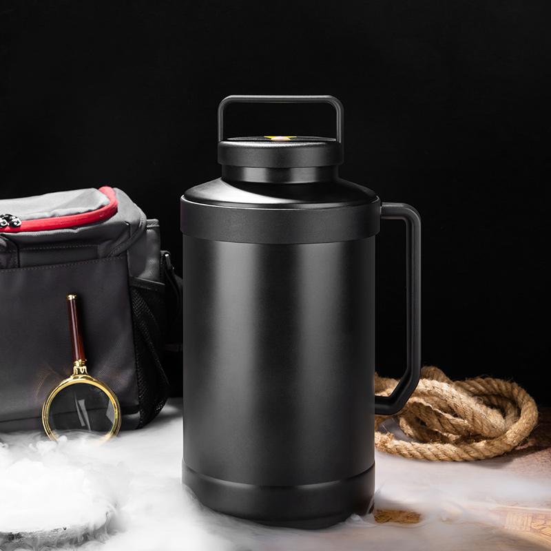 Nepropustná termoska Venkovní přenosná termoska Velká kapacita Uchovávejte teplou a studenou Tumbler termoláhev