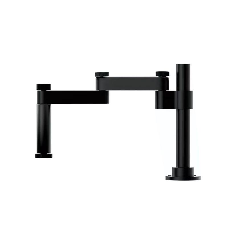 Metal Microscope Arm with 360 Degree Rotation & Telescopic Foldable Designs Microscope Support Stand for Laboratory Use