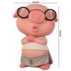 Model Pig Shaped Money Boxes Savings Tank Pig Money Bank Pig Piggy Bank  Bedroom Den Dresser
