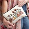 1pc Teach Them, Love Them, Watch Them Grow Print Teacher Cosmetic Bag, Women Makeup Bag Pouch Travel Toiletry Organizer, Back To School Teacher Gift