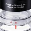 Electric Jar Vacuum Sealer Compact Electric Sealing Tool Vacuum Sealer For Canning Jar For Dry Food Cereals Home Dormitory Hotel
