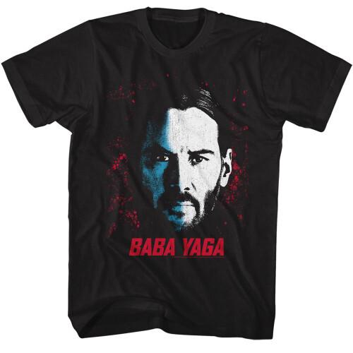 John Wick Face Of Baba Yaga T-ShirtBlack Unisex T-Shirt XXXL