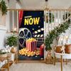 Cinema Banner Lightweight Party Display Movie Theater Popcorn For Indoor Home Theater