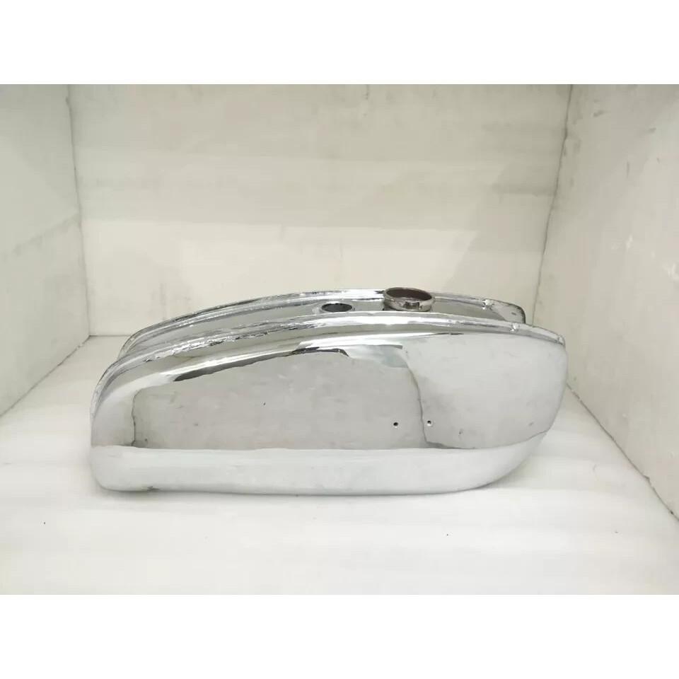 BSA A65 THUNDERBOLT LIGHTNING CHROME STEEL GAS PETROL TANK 1970'S MODEL |Fit