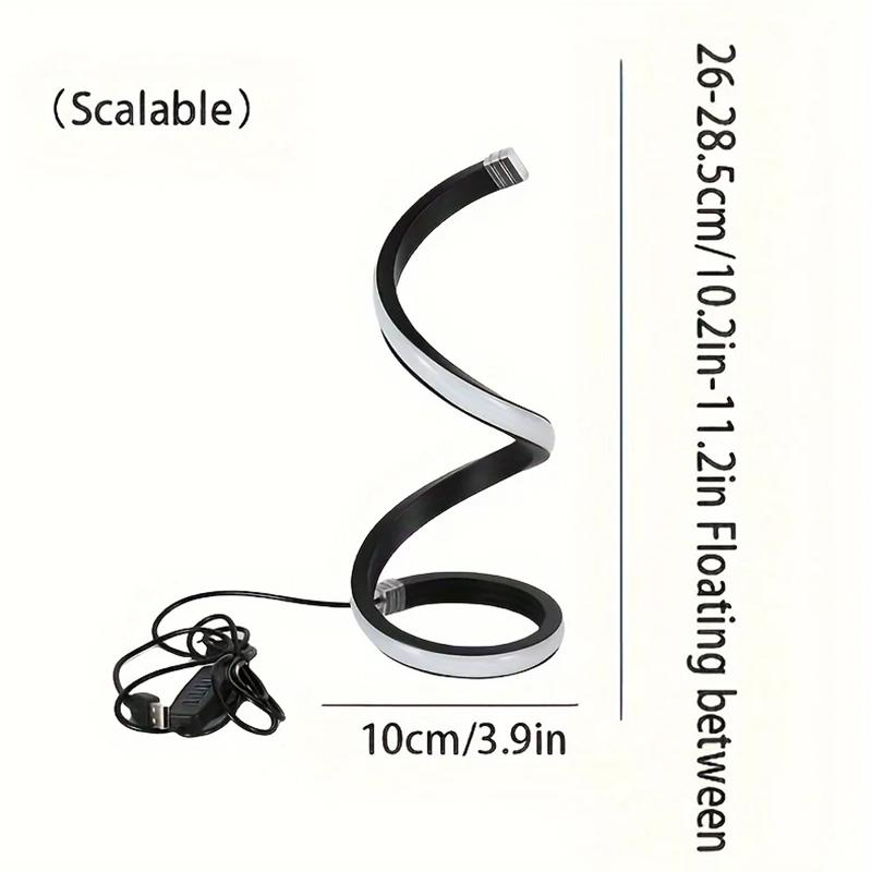 

Современный прикроватный ночник, лампа, USB, диммируемые светодиодные фонари, 3D спиральные ночники для спальни, настольная ночная лампа с диммером USB Plug