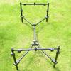 Adjustable Fishing Rod Support Tripod Stand Light Weight Metal Frame Detachable Fishing Rod Stand For Outdoor Anglers