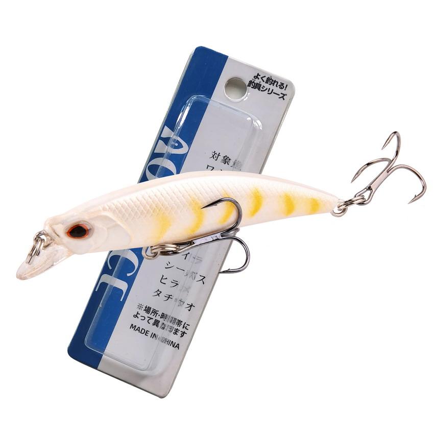 1Pcs Laser Slow Minnow Fishing Lure Wobbler Crankbait Isca Artificial Hard Bait Carp Mini Fishing Lures Pesca Tackle