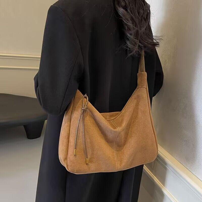 Frosted Retro Bags, Women Tote Bags Large Capacity Can Crossbody, New Casual Work Commuter Bags