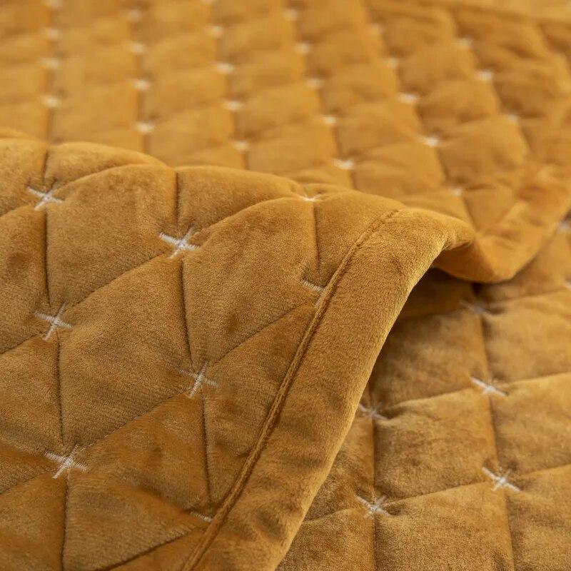 Plüsch-Sofabezug, einfarbig, superweich, für Wohnzimmer, Sofakissen, modern, einfach, rutschfest, Sofa-Rückenbezug, Handtuch, kann individuell angepasst werden