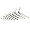 Reliable Ltype Hexagon Wrench 6mm Silver Steel for Smooth