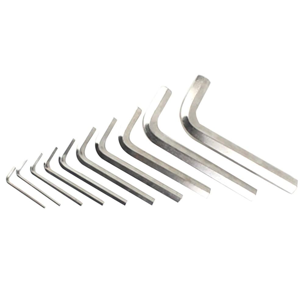 

Reliable Ltype Hexagon Wrench 6mm Silver Steel for Smooth 2mm