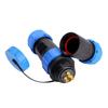 SP21 Wasserdichter Luftfahrtstecker 2/3/4/5/7/12-polig Docking-Typ Luftfahrtstecker Flammhemmender Kunststoff Kabel-Inline-Stecker