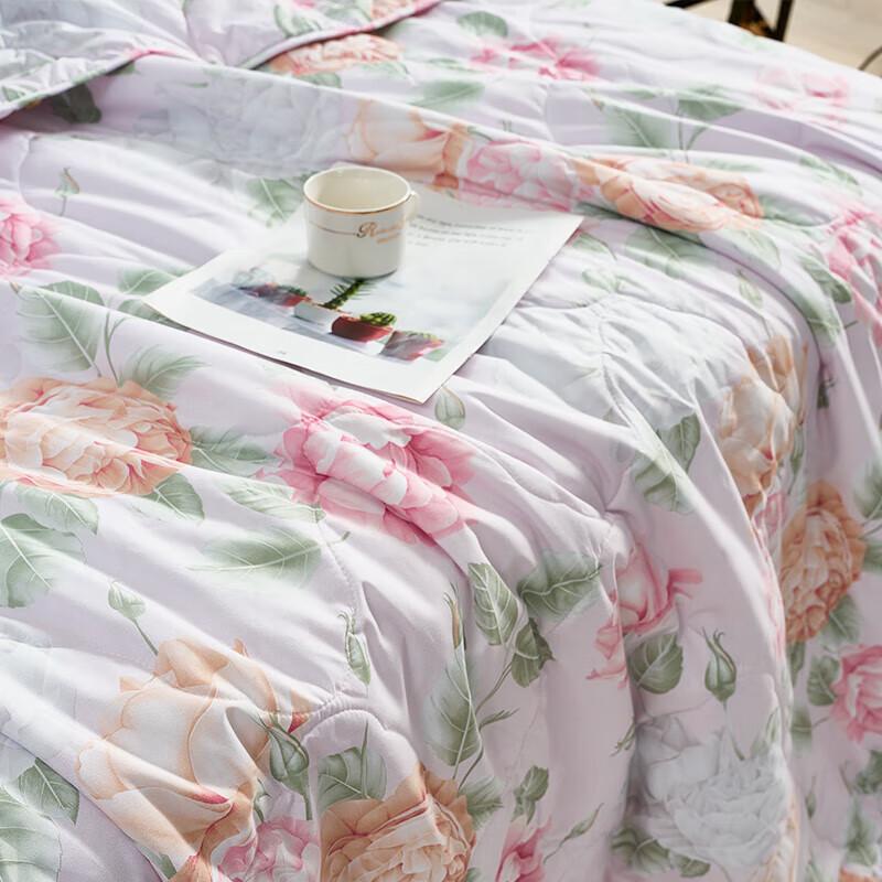 FUANNA Printed Brushed Polyester Summer Quilt