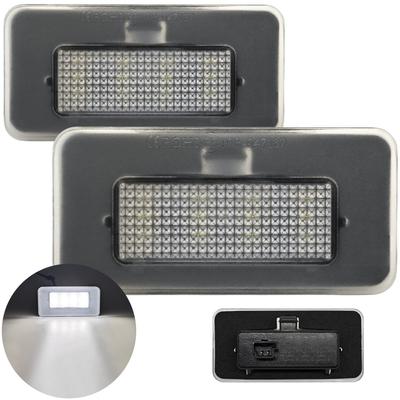 Tesla modelo S, X, luzes de matrícula LED 500lm, 2 peças Off-Road