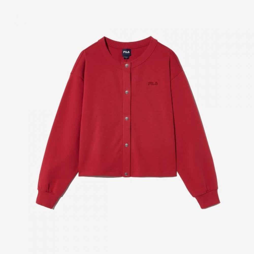 

Fila Crew Neck Cardigan RED/W85