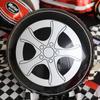 Car Birthday Checkered Racing Theme Tire Air Globos Car Wheel Balloon Tire Balloon Party Supplies