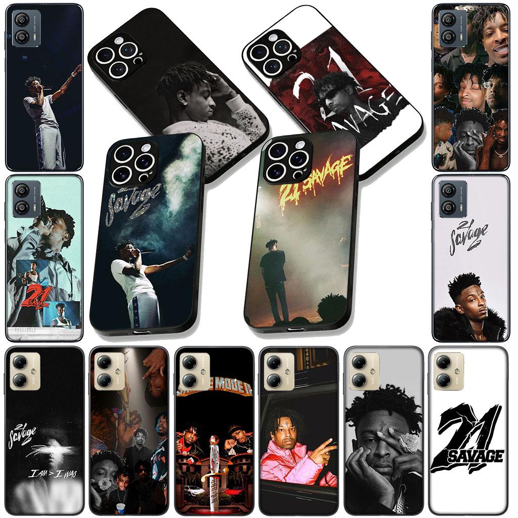 21 S-Savages Casing Phone Cover for Motorola Moto Edge 50 30 Fusion 40 NEO Ultra Pro E14 G20 E15 G35 G84 G13 G53 Soft Case