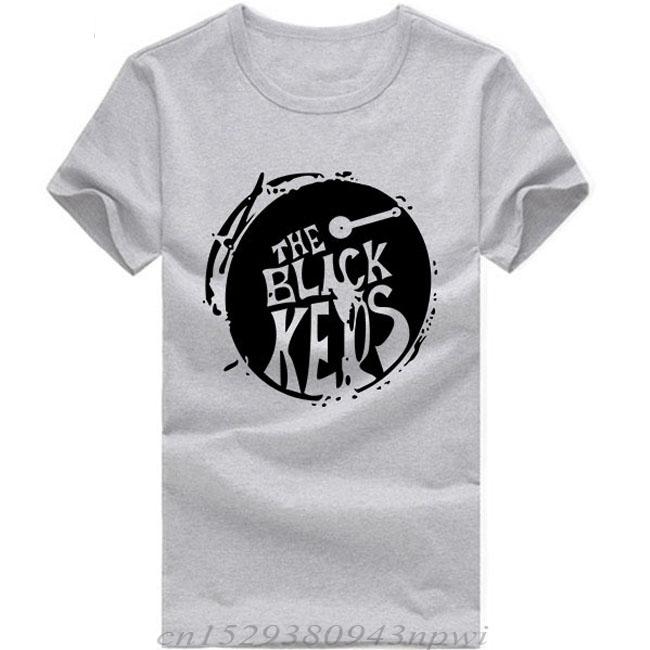 The Black Keys T Shirts Men Drum Casual Man TShirt Cotton O Neck Tshirt Short Sleeves Mens Free Shipping Tops Tees Euro Size