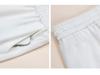 Women's Wide-Leg Ice Silk Linen Pants: Summer Thin, High-Waist, Elastic, Casual Style