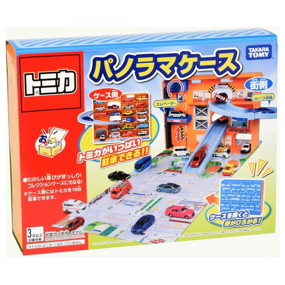 TAKARA TOMY "Tomica World Panorama Case" Mini autíčko staré 3 roky a více Bezpečnostní norma pro hračky prošla certifikací značky ST TOMICA TAKARA TOMY