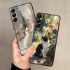 Funda de Gato Lindo de Dibujos Animados para Samsung Galaxy A25 A16 A05 A23 A73 A51 A55 A53 A17 A37 A57 A15 A06 A52 A36 Funda de Teléfono A41 A13 A12 A70