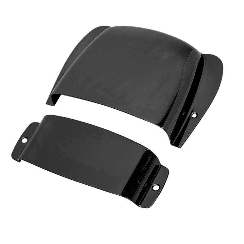 Pickup Bridge Cover Set Zinc Alloy Bass Protective Cover for PB Electric Bass GuitarBlack