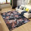 Kpop Singer Stray Kids Area Rug Large,Carpet Rug for Living Room Bedroom Sofa Doormat Decoration,  Kids Play Non-slip Floor Mat