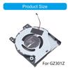 Ersatz-CPU-GPU-Kühllüfter für ROG Z13 X GZ301Z Laptop Optimierte Wärmeableitung